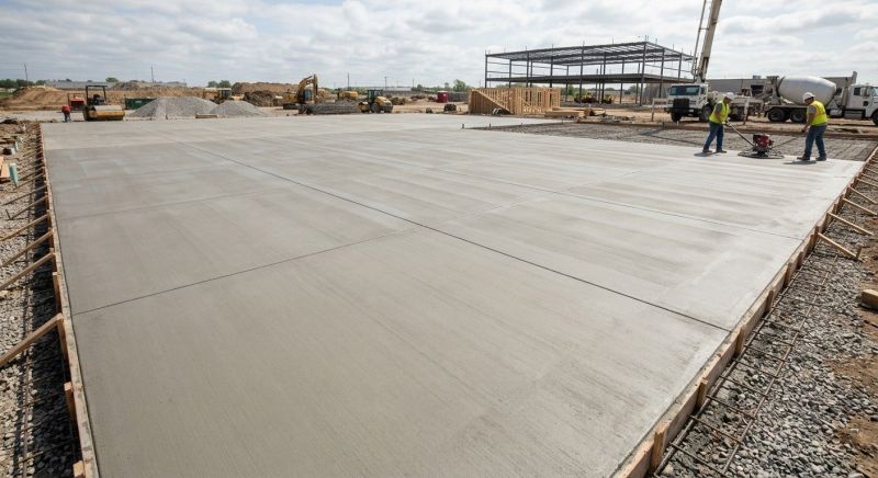 Commercial Slab Installation in Waldorf, MD